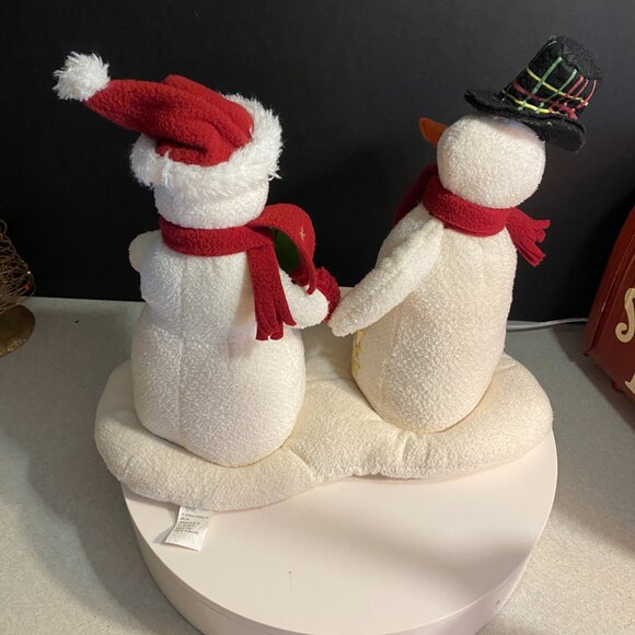 2003 Hallmark 1st in Series Animated Snowman Couple – Sings - Picture 4 of 15